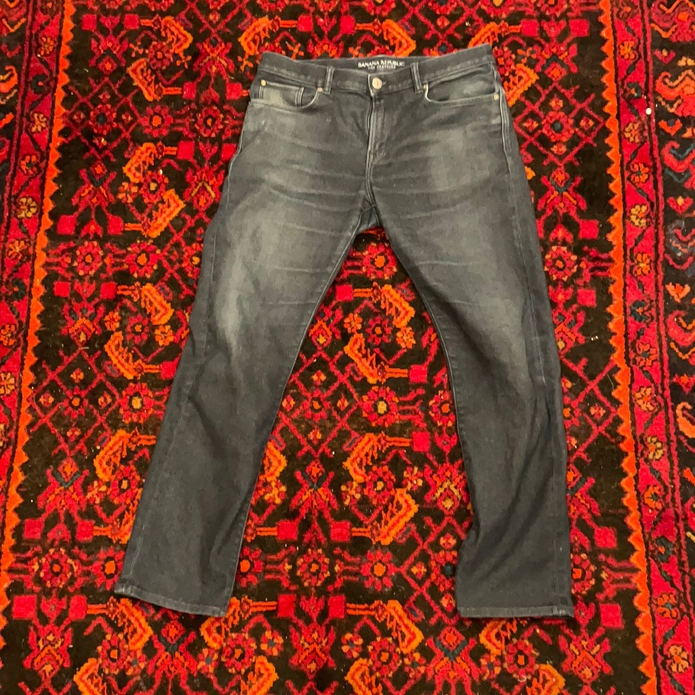 Banana Republic Traveler Jeans - dark rinse